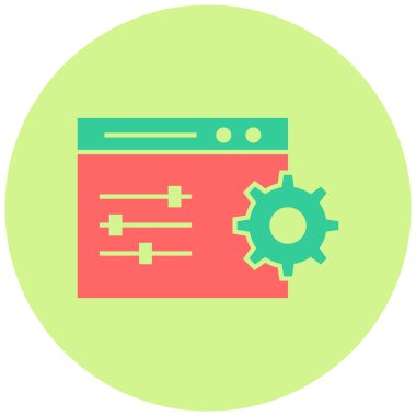 Düz vektör simgesini denetler