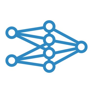 Seo ve teknoloji simgesinin vektör illüstrasyonu