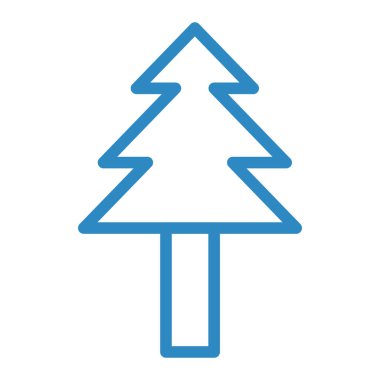 Ağaç. Web simgesi basit illüstrasyon