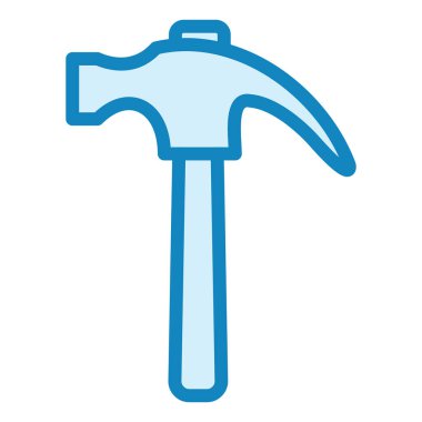 Çekiç modern ikon vektör illüstrasyonu  