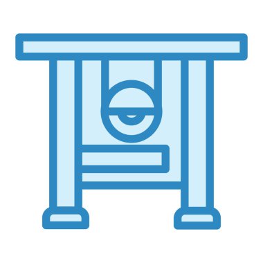 Köprü Testere. Web simgesi vektör illüstrasyonu