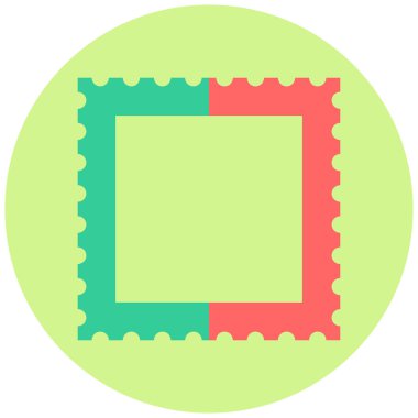 Üzerinde balmumu mühür olan posta pulu