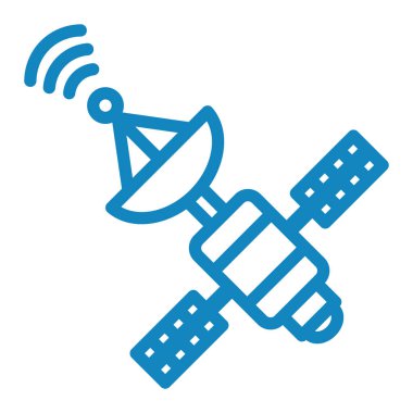 Uydu anteni. Web simgesi