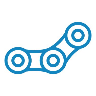 dişli simgesi, vektör illüstrasyonu basit tasarım 