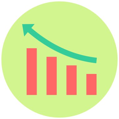 Seo Performans simgesinin vektör illüstrasyonu