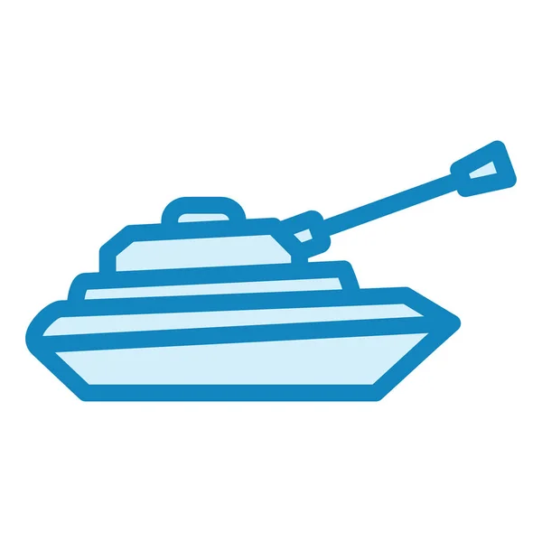 Tank Modern Icon Vector Illustration — Vector de stock