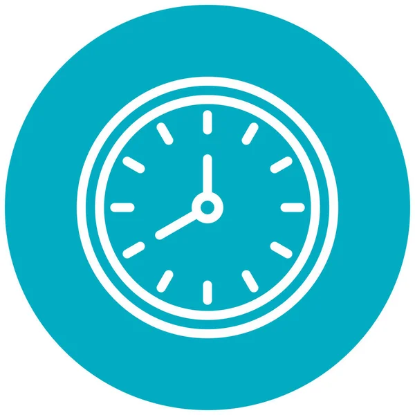 Clock Modern Icon Vector Illustration — Stock vektor