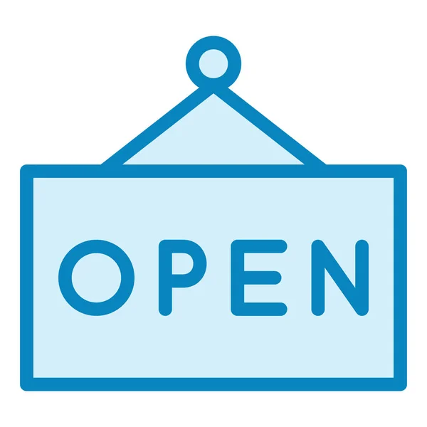 Icône Vectorielle Open Post Office — Image vectorielle