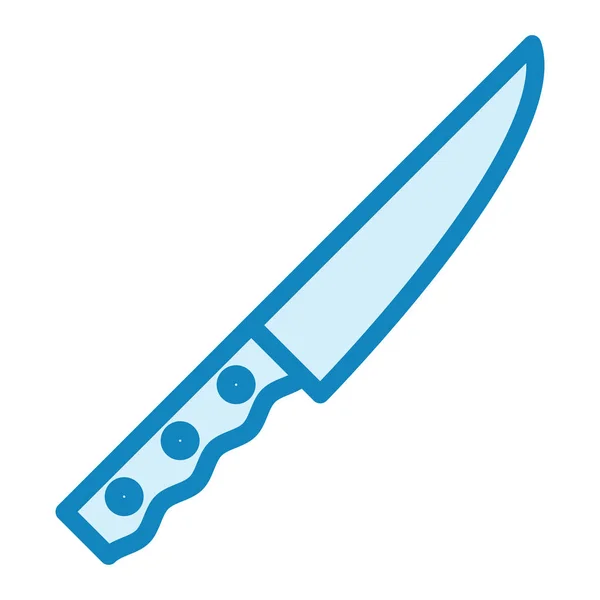 Cutting Knife Web Icon Simple Illustration — Stock Vector