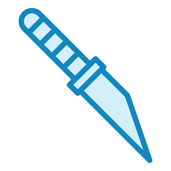Slice Tool Modern Icon Vector Illustration — Stock vektor