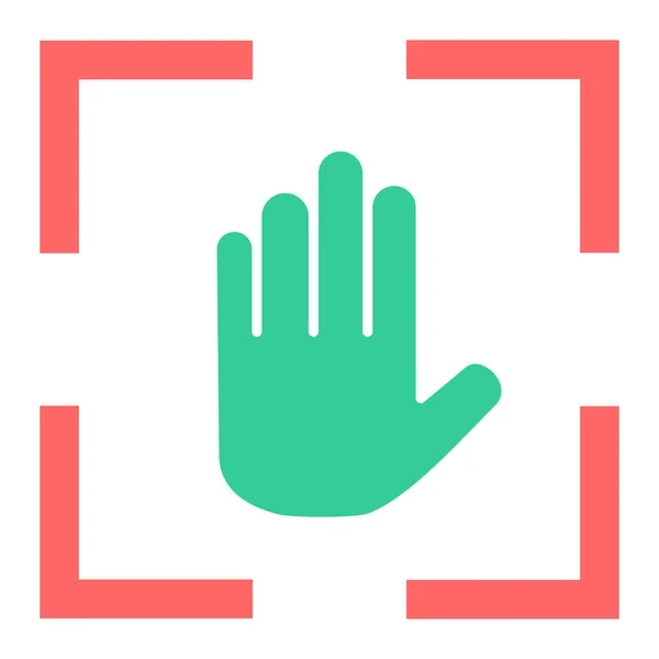 Hand Icon Vector Flat Design Best Icons —  Vetores de Stock