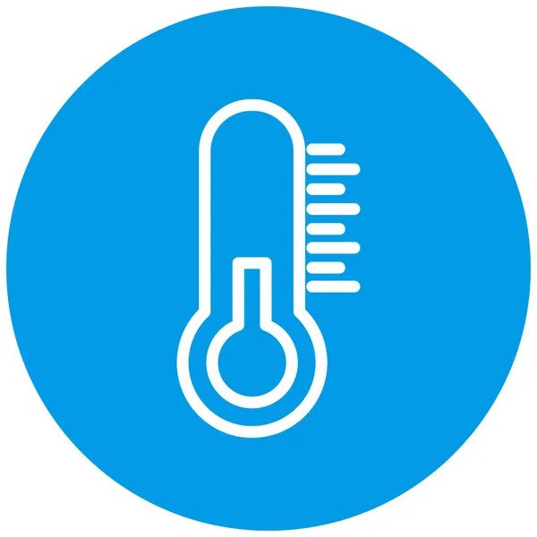 온도계 아이콘 디자인 — 스톡 벡터