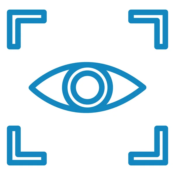 Auge Auge Web Symbol Einfache Illustration — Stockvektor