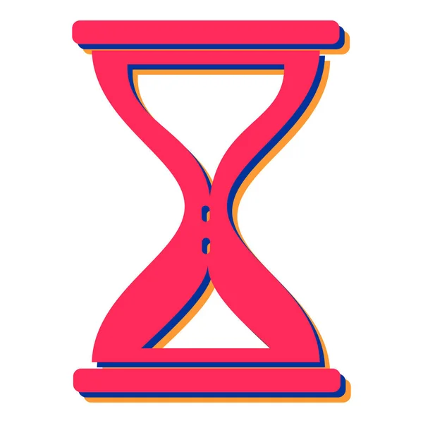 Icono Del Reloj Arena Ilustración Vectorial — Archivo Imágenes Vectoriales