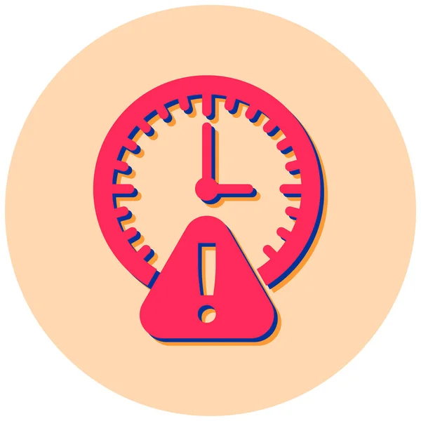 钟表Web图标简单设计 — 图库矢量图片