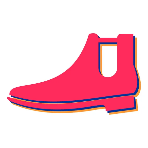 Flat Illustration Boots Vector Icons Web — Image vectorielle