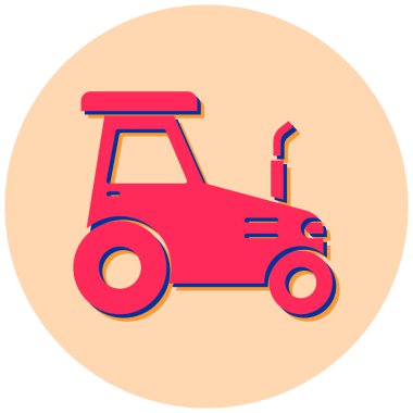 - Araba. Web simgesi basit illüstrasyon