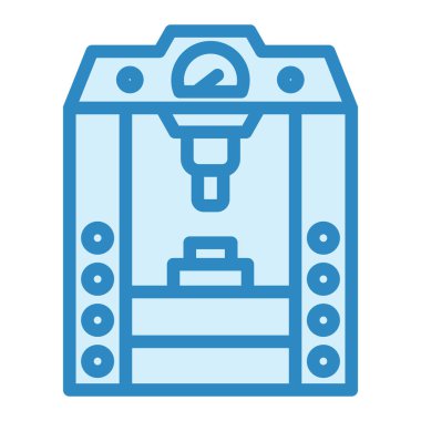 Basın makinası. Basit tasarım