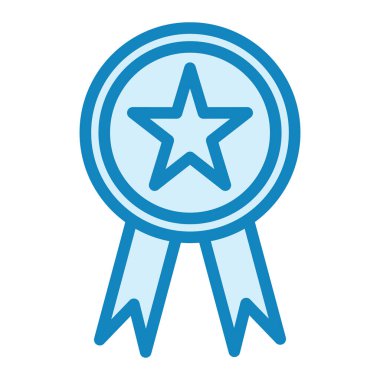 Rozet simge vektör çizim