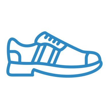 ayakkabı ikonu vektör illüstrasyonu