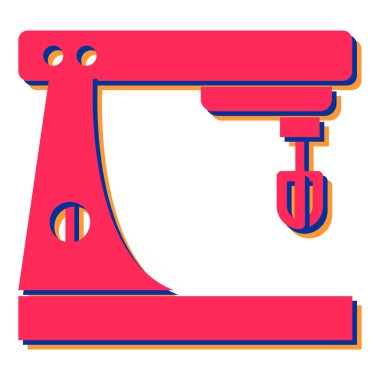 Modern oto tamir simgesinin vektör illüstrasyonu