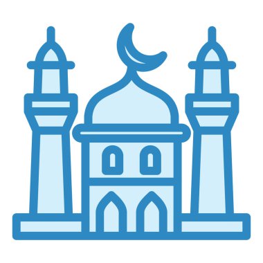 Cami. Web simgesi basit tasarım