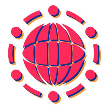 Modern eğitim ikonunun vektör illüstrasyonu