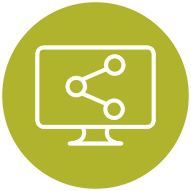 seo modern simgesinin vektör illüstrasyonu