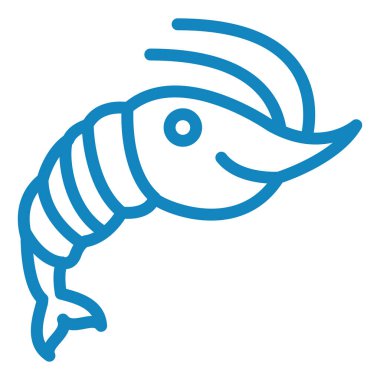 Balık. Web simgesi basit illüstrasyon