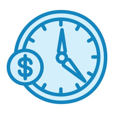 zaman yönetimi vektör simgesi