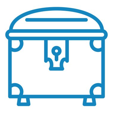 Göğüs simgesinin vektör illüstrasyonu