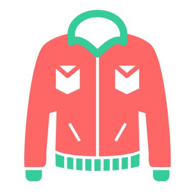 Kıyafetler. Web simgesi basit illüstrasyon