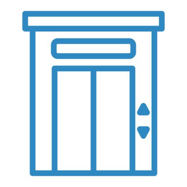 Pencere. Web simgesi basit illüstrasyon