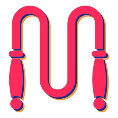 Mıknatıs simgesi. Ağ için lastik bot vektör simgelerinin karikatür çizimi