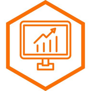 seo modern simgesinin vektör illüstrasyonu