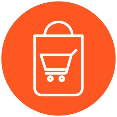 Alışveriş arabası. Basit tasarım