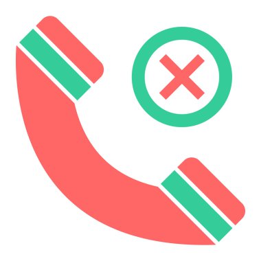 Telefon ikonu. vektör illüstrasyonu