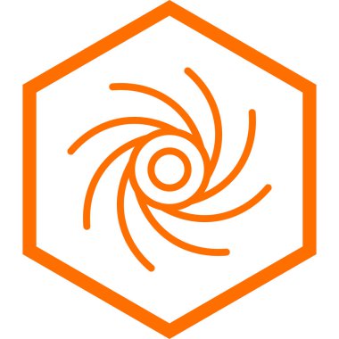 Güneş Simgesi Vektör illüstrasyonu