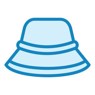 Şapka modern simge vektör illüstrasyonu 