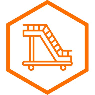 Yapı simgesi modern tasarımın çizimi