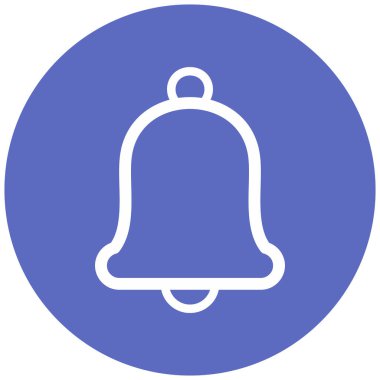 Zil. Web simgesi basit tasarım