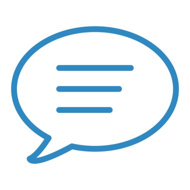 Modern simge vektör resimlemesi sohbet et