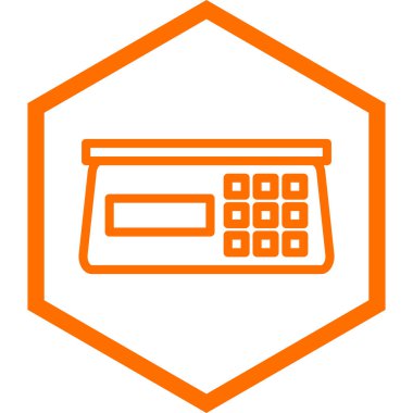 Modern mutfak simgesinin vektör çizimi