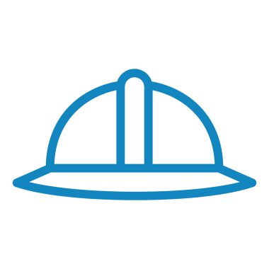 Şapka. Web simgesi basit illüstrasyon