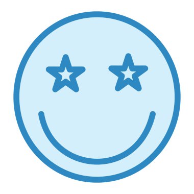 Şansa bak. Web simgesi vektör illüstrasyonu 