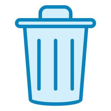 Çöp. Web simgesi basit tasarım 