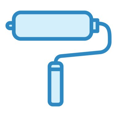 Boyacı Roller modern ikon vektör çizimi 