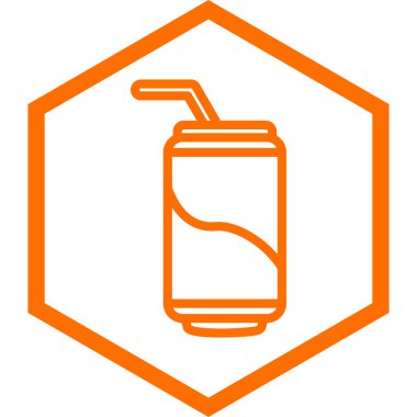 Meyve suyu. Web simgesi basit illüstrasyon