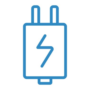 güç dolgu vektör çizgisi simgesi