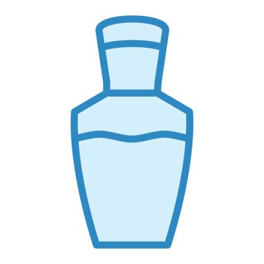 Parfüm modern ikon vektör çizimi 